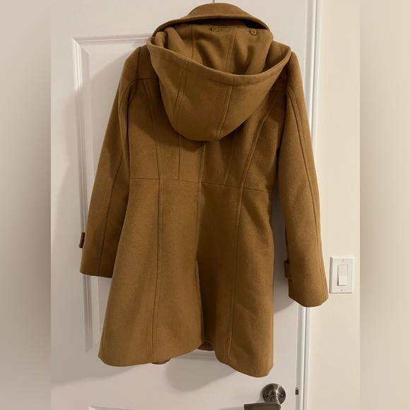 Michael Kors Camel Wool Coat, Size S - Picture 2 of 6